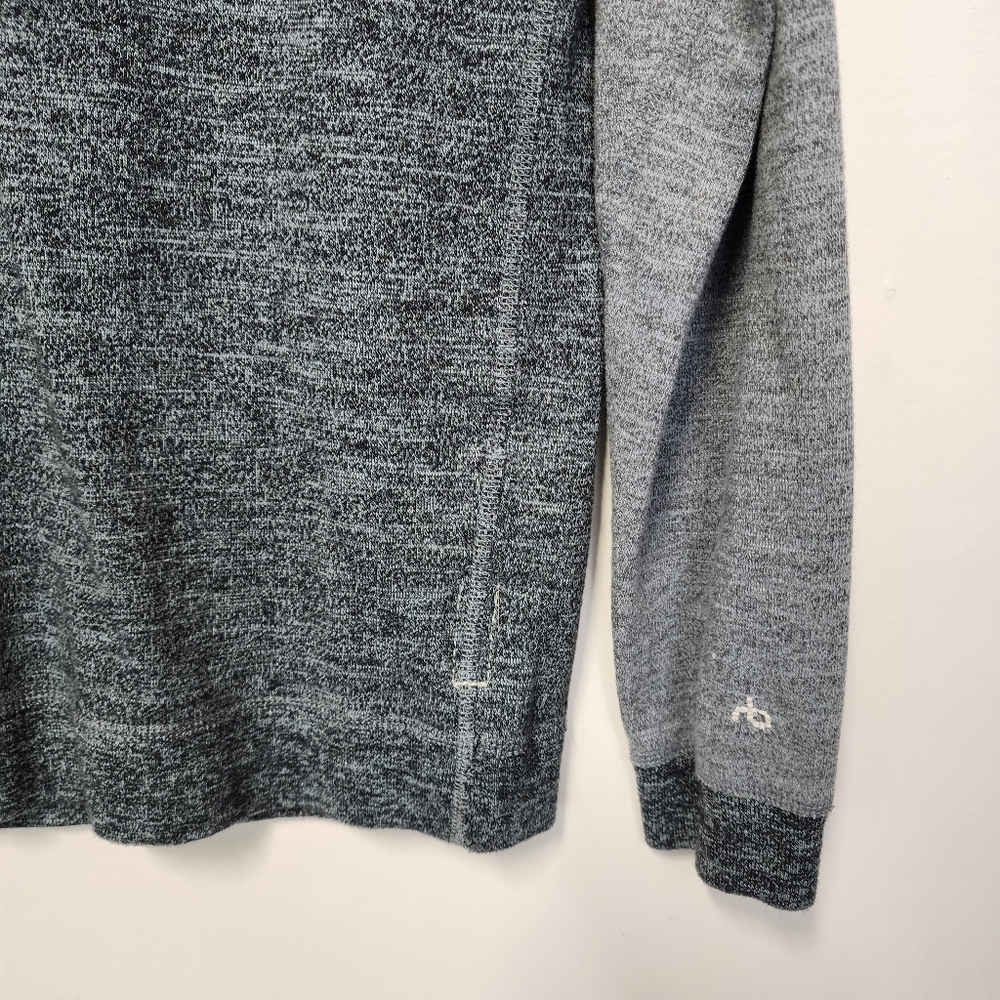 Rag & Bone Medium Gray Standard Issue Long Sleeve… - image 2